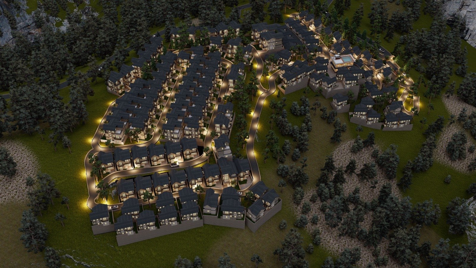 Willow Estates master plan layout